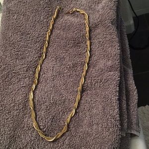 Vintage Christian Dior signed rope necklace